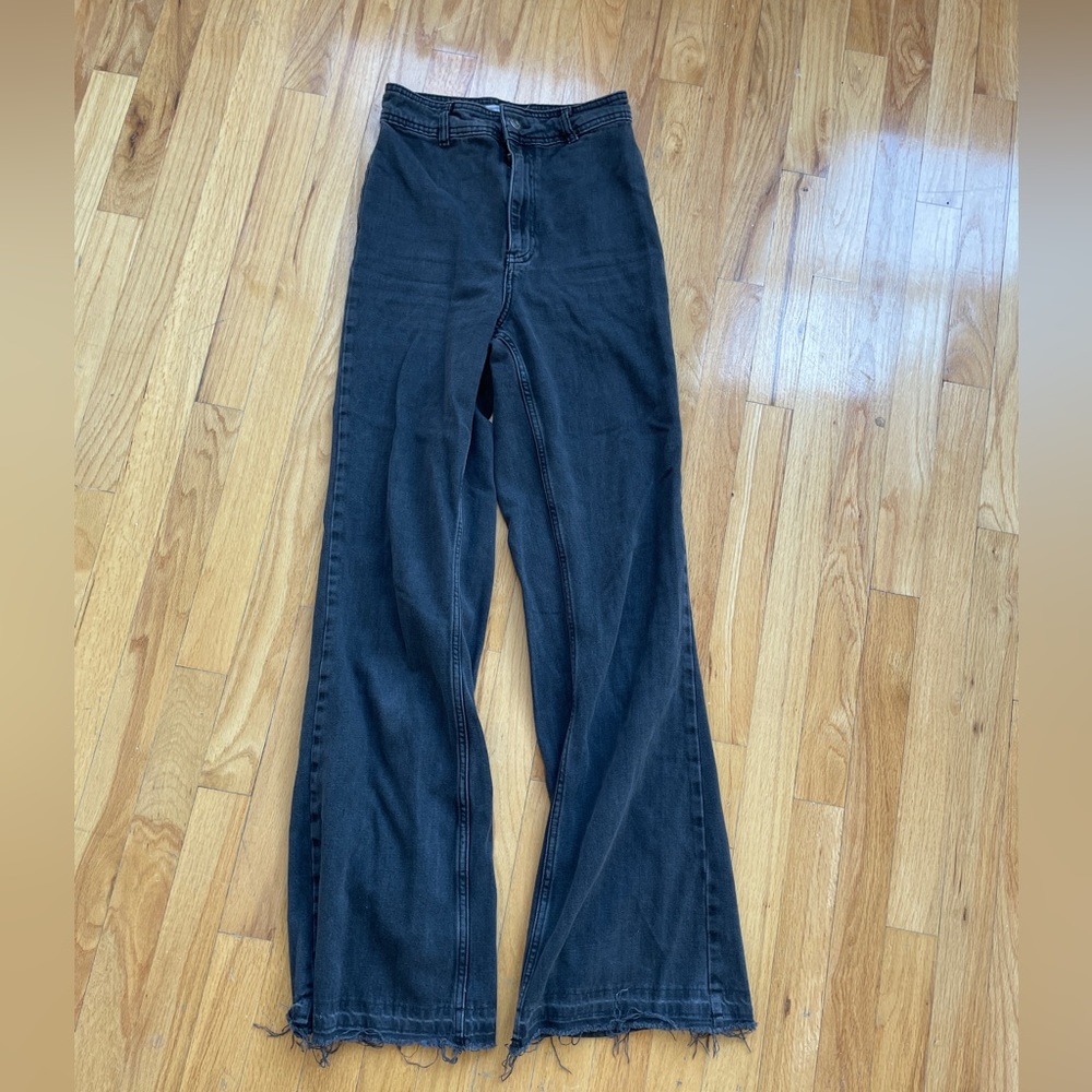 We the Free high waisted wide leg jeans